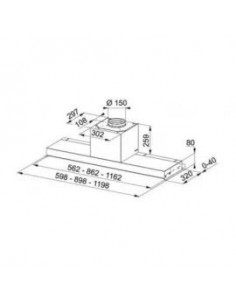 Okap Franke FSTPRO 608 X Stal 2