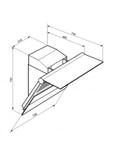 Okap Smeg KTS75SE2 2