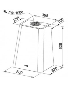 Okap Franke FSMD 508 GY Szary mat 2