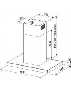 Okap Franke FCR 925 I BK XS LED Stal 2