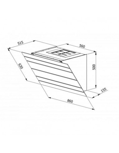 Okap Galvamet Levante 90/F