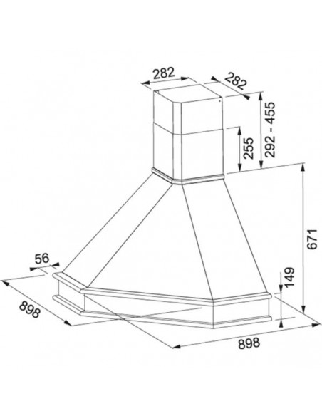 Okap Franke FCC 90 O2 EGC Biały