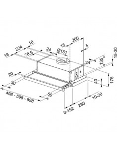 Okap Franke FTC 632L WH Biały 2