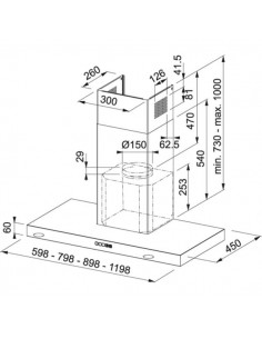 Okap Franke TALE 915 W XS Stal szlachetna 2