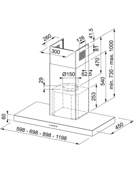 Okap Franke FDF EV8 90 WH Biały