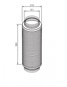Tłumik hałasu BORA USDR50