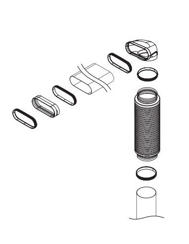 Zestaw z tłumikiem (USDR50) BORA Pro PESDR