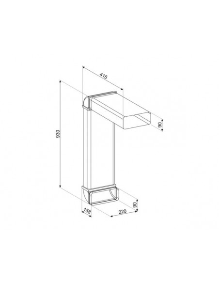 Rury do montażu Smeg KITEHOBD
