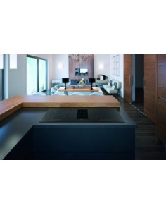 Płyta zintegr. z okapem Galvamet Quick 90/A Black 2