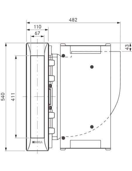 Okap blatowy BORA PKA3