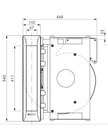 Okap blatowy BORA PKAS3