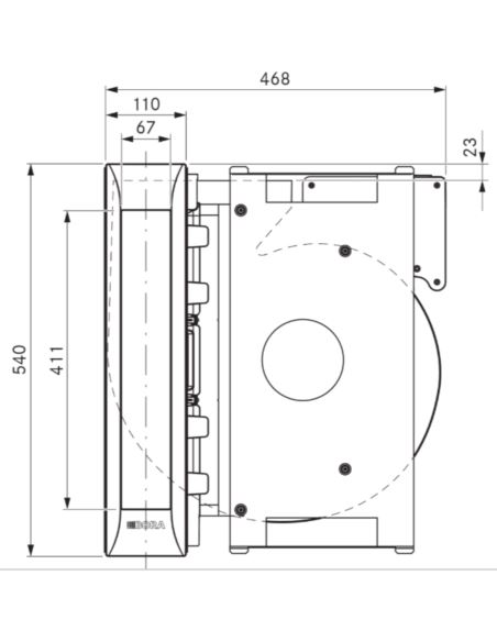 Okap blatowy BORA PKAS3
