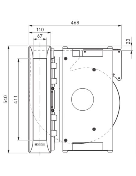 Okap blatowy BORA PKAS3AB