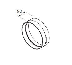 Łącznik kanału okrągły BORA ERV/25